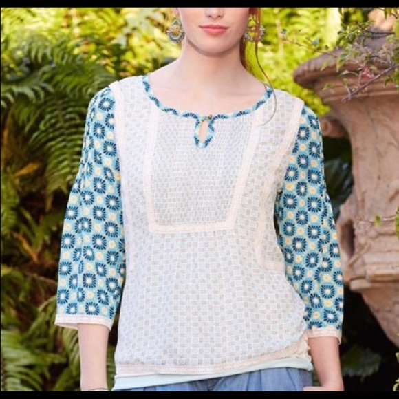 Matilda Jane Hello Lovely Kaleidoscope Top - Picture 1 of 7